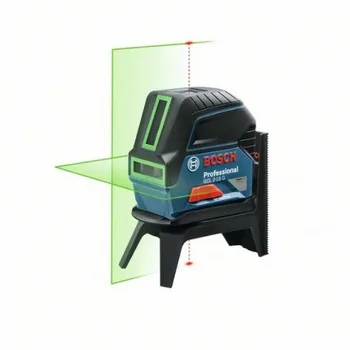 

BOSCH 0601066J00 Laser level self levelling lines GCL 2-15G Professional + RM1 crusade Projection Range 15 m IP54