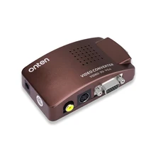 PC Laptop Composite Video TV VGA/ S-video/ Composite RCA/ AV to VGA Converter Switch Adapter Switch Box for Computer Projector цена PC Laptop Composite Video TV VGA/ S-video/ Composite RCA/ AV to VGA Converter Switch Adapter Switch Box for Computer Projector цены онлайн