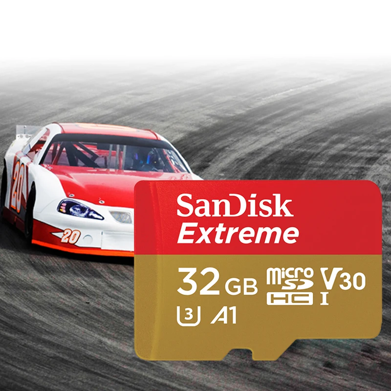 Новое поступление двойной флеш-накопитель SanDisk Micro SD карта памяти на 32 Гб Microsdhc U3 A1 Class10 100 МБ/с. Trans Flash Cartao de Memoria карт SD 32 Гб