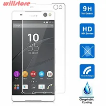 Tempered Glass Screen Protector film Bags For Sony Xperia Z Z1 Z2 Z3 Z4 Z4V Z5 Compact mini M2 M4 M5 E3 E4 E5 E4G C3 C4 C5 T2 T3