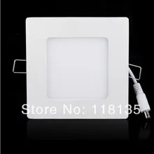 5 шт. светодиодный панельный светильник 3 Вт Встроенный Ультра-тонкий небольшой квадратный круглый потолочный светильник Настенный светильник Теплый/холодный белый светильник