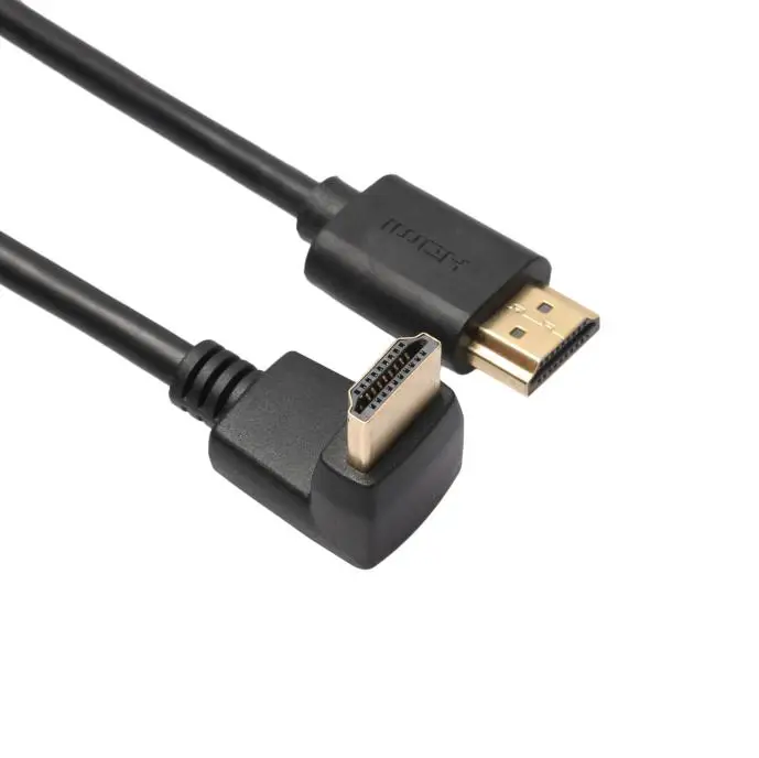 HDMI кабель угол 270/90 градусов HDMI к HDMI кабель 5 м 1,5 м 2 м 3 м HDMI 2,0 кабель 4 к 3D для ТВ PS3 проектор компьютерный кабель# LR2