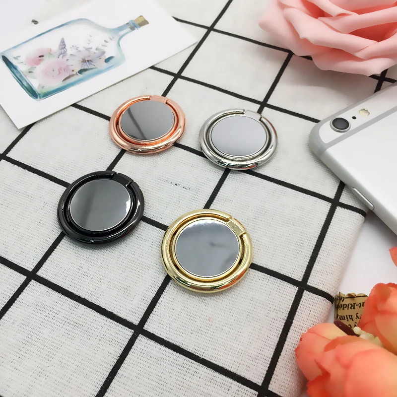 General Mirror Phone finger ring holder 360 Degree stand for Samsung Huawei For iPhone5 5se X 7 6 8 plus Smart phone Universal General Mirror Phone finger ring holder 360 Degree stand for Samsung Huawei For iPhone5 5se X 7 6 8 plus Smart phone Universal