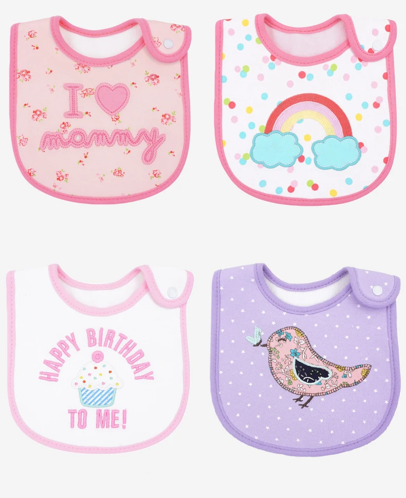 Cotton Bandana Bibs Baby Babador Feeding Smock Infant Burp Cloth Saliva Towel Baby Eating Accessory Soft Rabbit Style Baby Stuff Cotton Bandana Bibs Baby Babador Feeding Smock Infant Burp Cloth Saliva Towel Baby Eating Accessory Soft Rabbit Style Baby Stuff