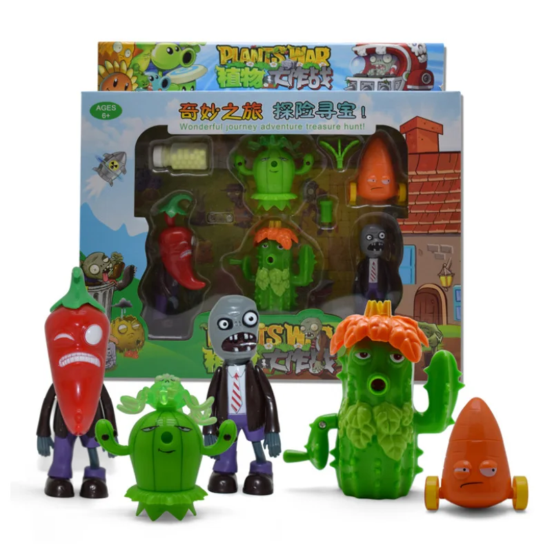 Новые Растения против Зомби ударная игра игрушка экшн игрушки Фигурки
