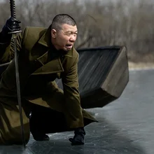 S0399 фильм MR. Шесть негодяй гангстера хулиган справедливости правила демон меч W/черный ножны акустическая гитра 41"