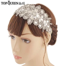 TOPQUEEN H01 Свадебные аксессуары со стразами завеса для птичьей клетки для брак винтажная Вечеринка высокое качество