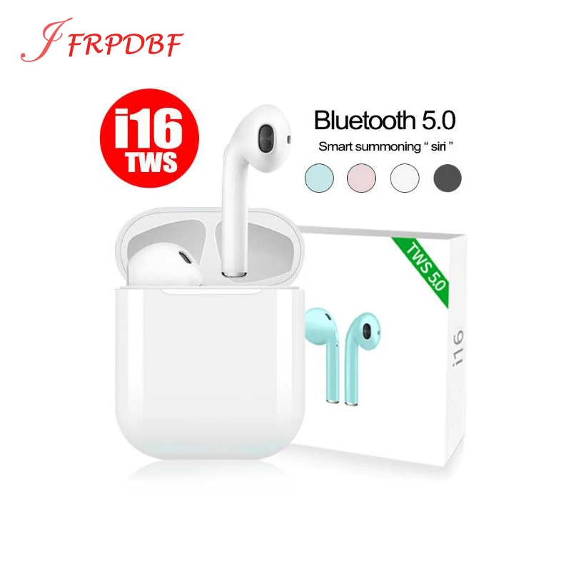 

i16 Tws Wireless Blutooth 5.0 Earphones 3D bass Gaming Earbuds sport Headset PK i9s i12 i20 i88 Binaural Call Headphones Elari