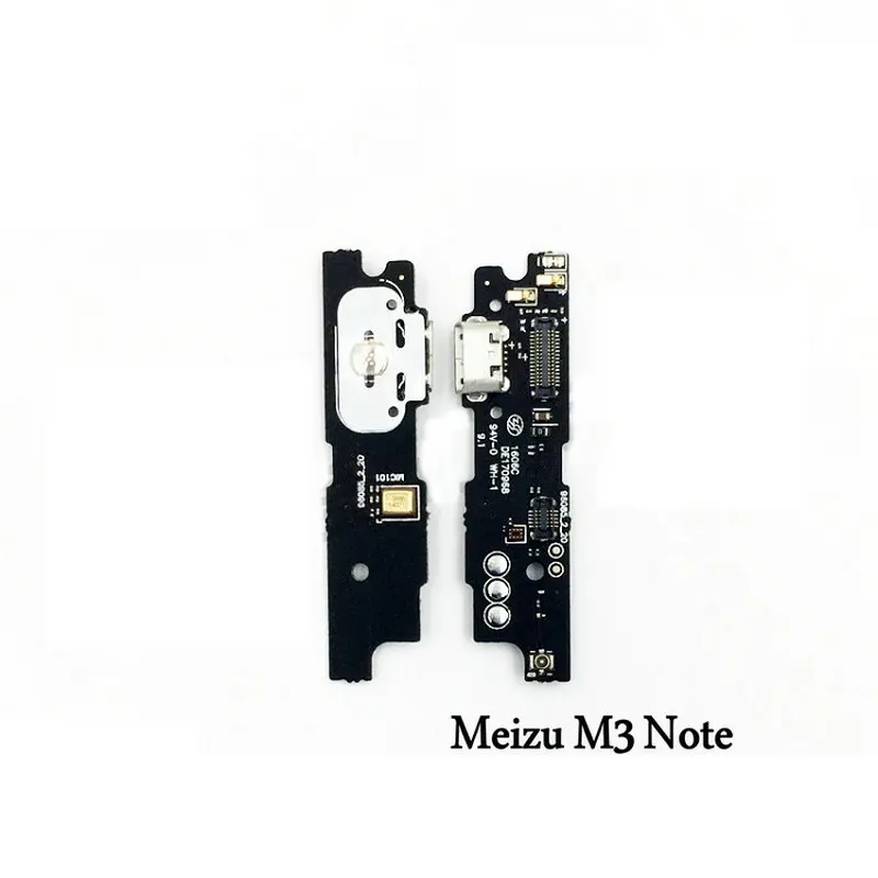 Новый USB порт зарядки зарядная плата Шлейф с микрофоном для Meizu M3 Note M3Note мобильного телефона