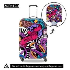 fashion suitcase cover