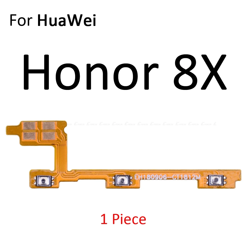 Переключатель питания на выключенном ключе Бесшумная лента с кнопками гибкий кабель для HuaWei Honor View 10 mate 20 X P20 Pro Lite 8X запчасти