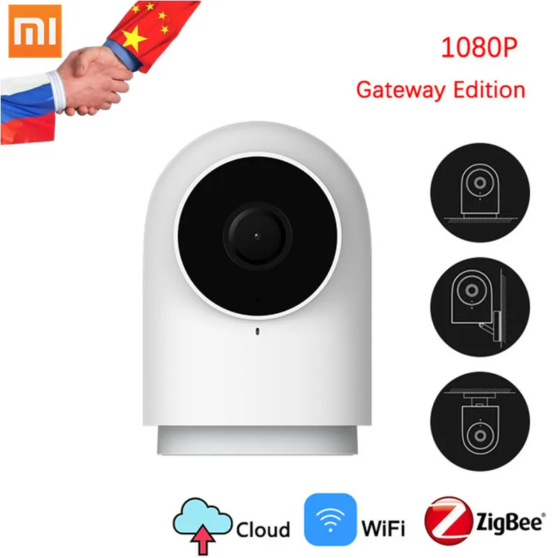 

2019 New Xiaomi Aqara Camera G2 Camera Smart Gateway Hub with Gateway Function 1080P 140 Degrees View for Mi Home APP Smart Kit