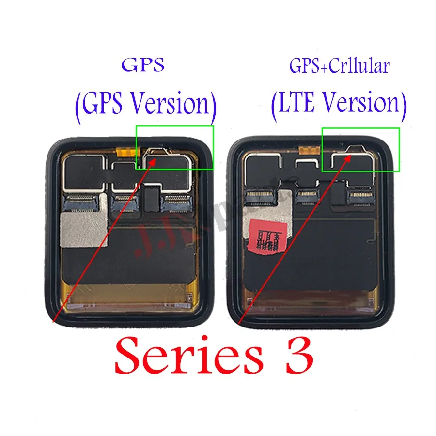 

Sport/Sapphire For Apple Watch 3 LCD Display Touch Screen Assembly GPS+Cellular series 3 lcd For Apple Watch 3 Screen Replace