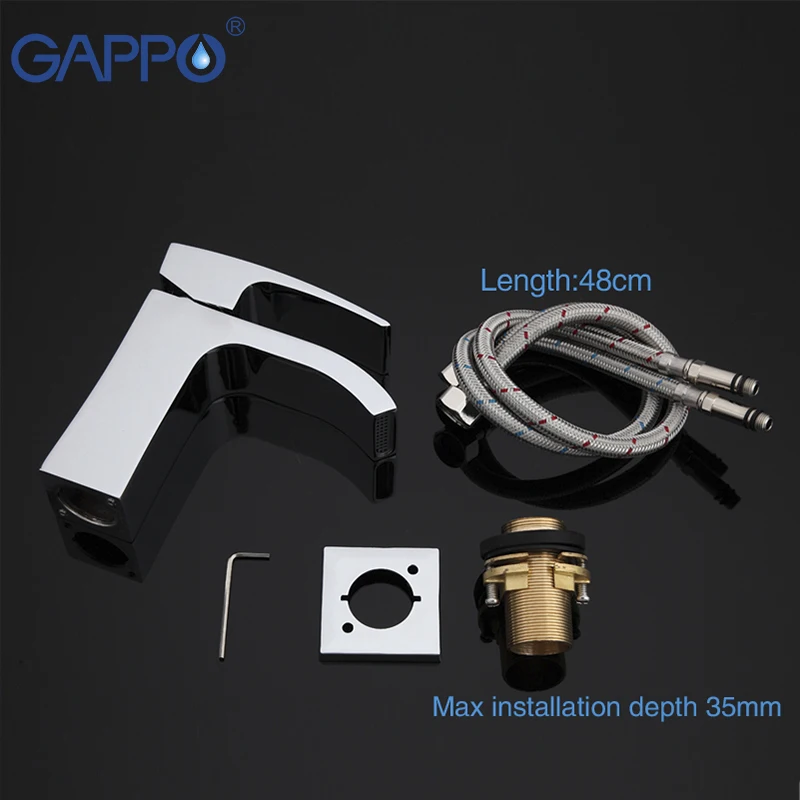 Preise GAPPO Becken Wasserhahn wasser mischbatterie bad wasserhahn waschbecken becken Wasser Waschbecken wasserhähne wasserfall bad wasserhahn kran