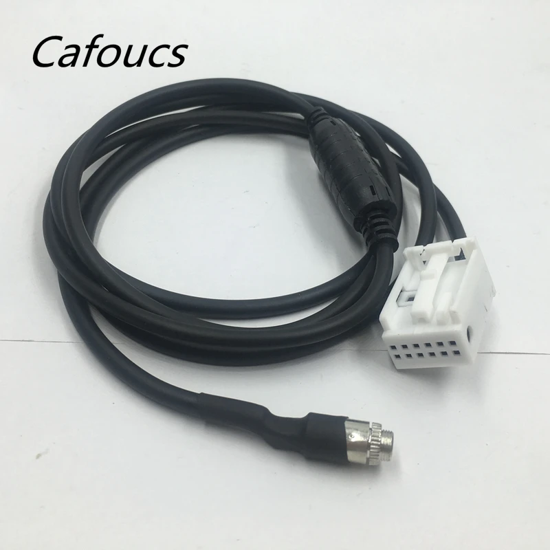 

Car AUX Auxiliary Audio Input Adapter Cable 12pins For iPhone iPod BMW E60 E61 E63 E64 E65 E90