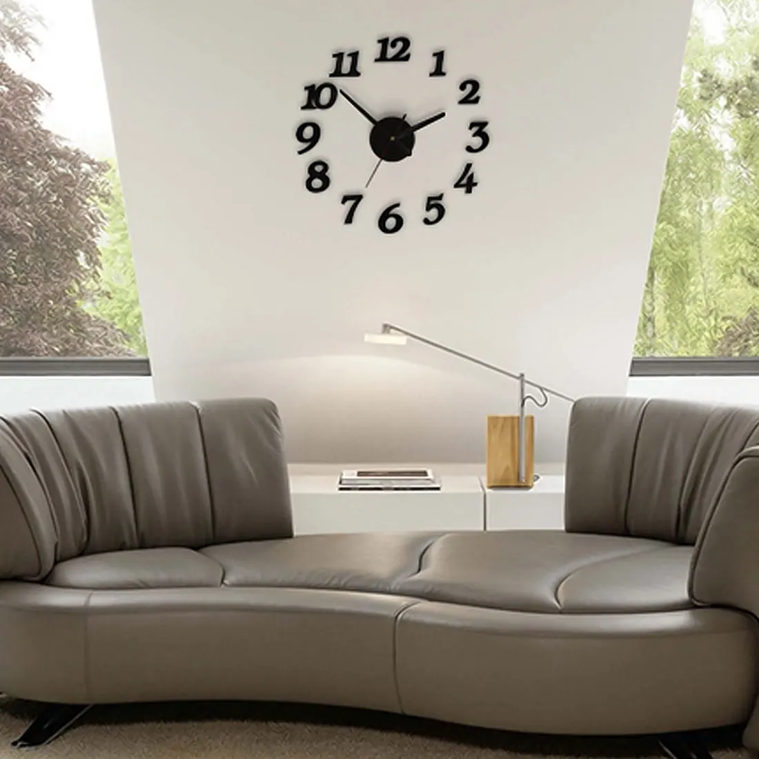 Новые часы настенные часы 3D Diy акриловые зеркальные наклейки украшение дома гостиная кварцевые иглы
