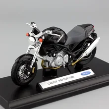 1:18 весы Детские CAGIVA Raptor 1000 улица мото rcycle мотоциклы Металлические Мини-модели авто Стайлинг автомобили литые игрушки для детей