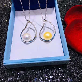 

Hot Exquisite Pendant Mounts Pendant Findings Settings Jewelry Parts Fittings Accessories for Pearls, Corals, Jade Beads, Stones