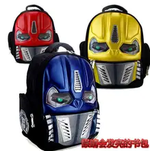 EVA kids school bag with safe belt character bags for children with gliter eyes fit for grade 1-3