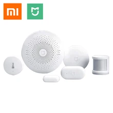 Xiaomi Mijia 5in1 Gate-way + Door / Window, Temperature / Humidity, Human Body Sensor + Wireless Switch Smart Home Kit