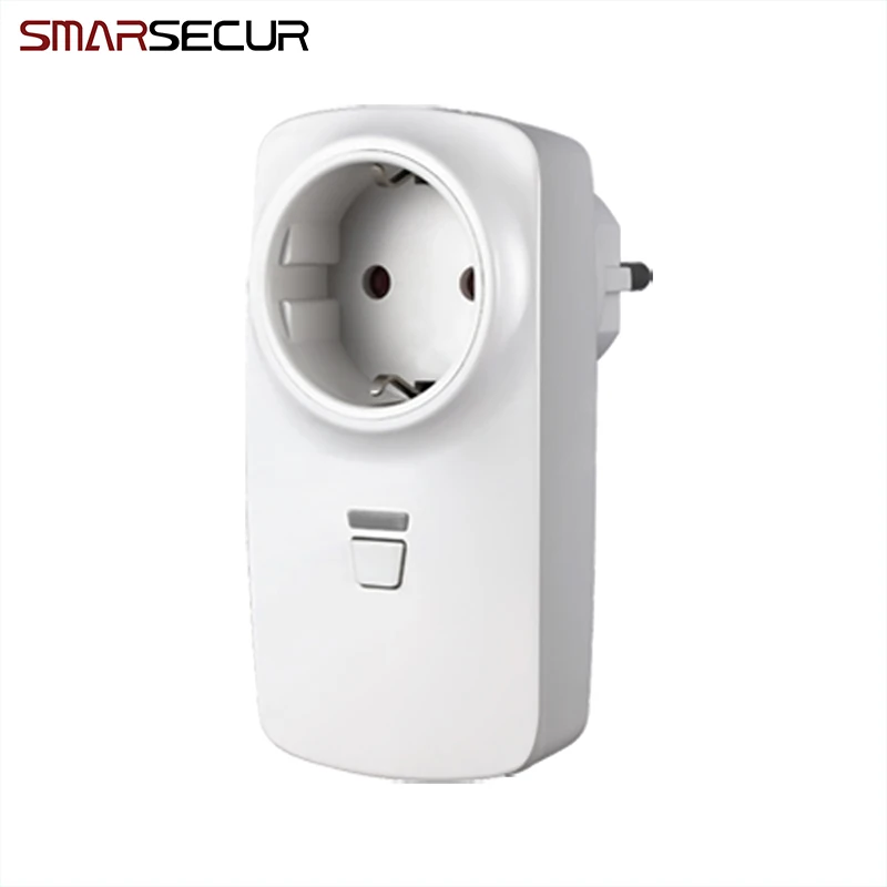 

Smarsecur S07 Home Security Wireless Remote Control Smart Wireless Socket Adapter Switch Plug Outlet for GSM wifi Alarm System