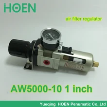 AW5000-10 PT1 «SMC тип Пневматический воздушный фильтр Регулятор с Ручной слив 1 дюймов блок очистки воздуха