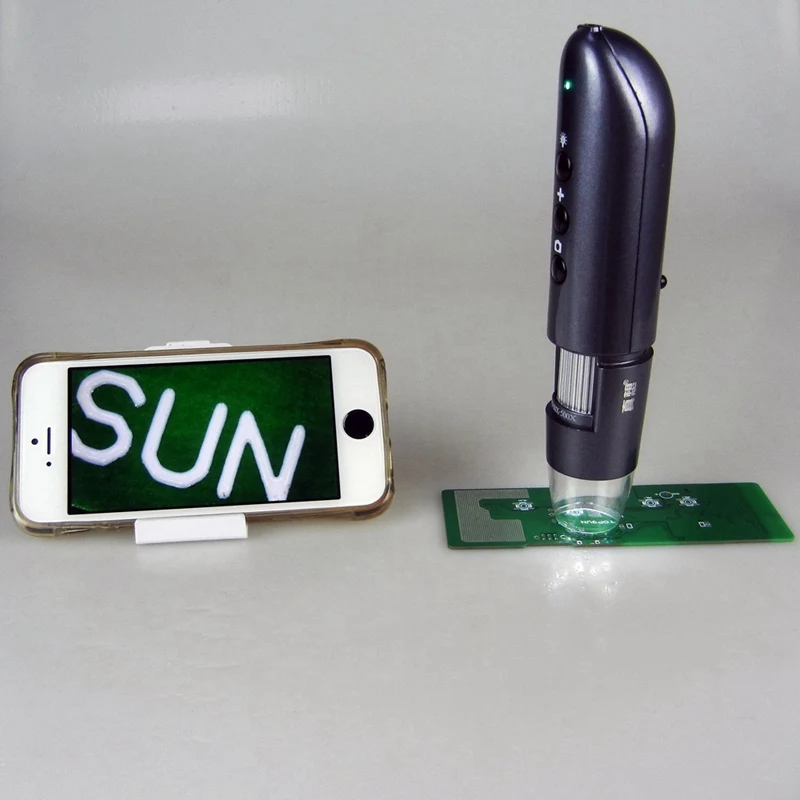  Wifi Electronic Microscope Portable Wireless Digital Magnifying Glass With Micro-Usb Port For Ios A