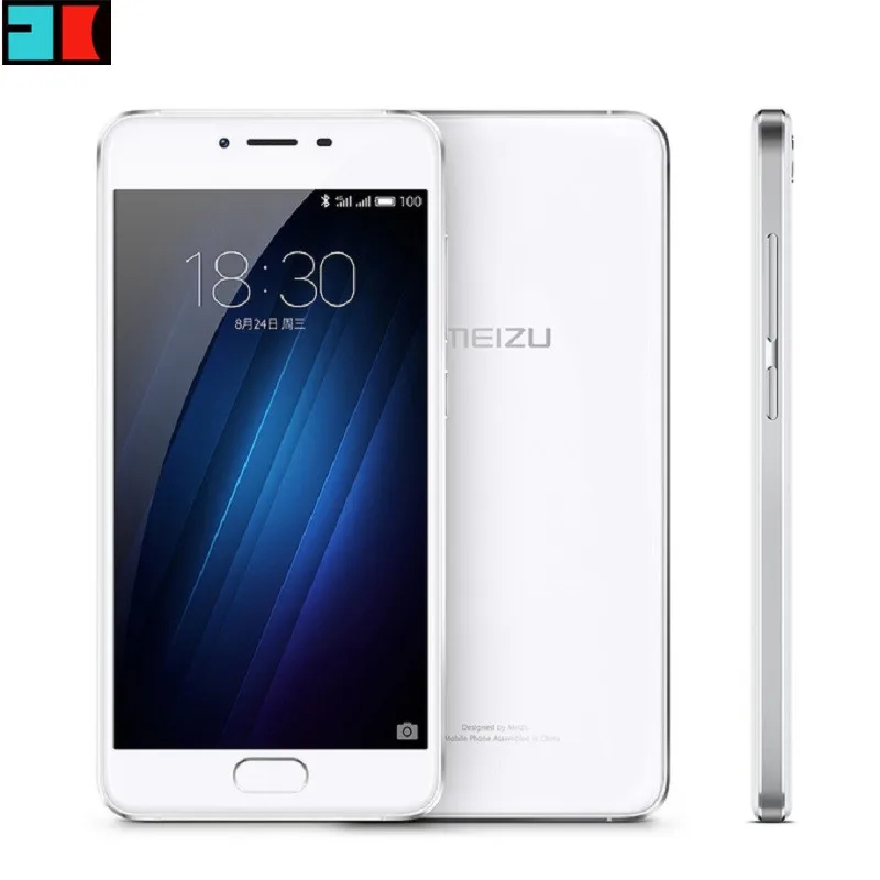 Оригинал MEIZU U10 глобальная прошивка 2.5D стекло FDD 4G LTE смартфон четыре ядра 5 0 HD 2 Гб