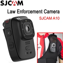 SJCAM A10 портативная полицейская камера носимая камера для тела IR-Cut ч/б переключатель ночного видения Лазерная лампа инфракрасная Экшн-камера