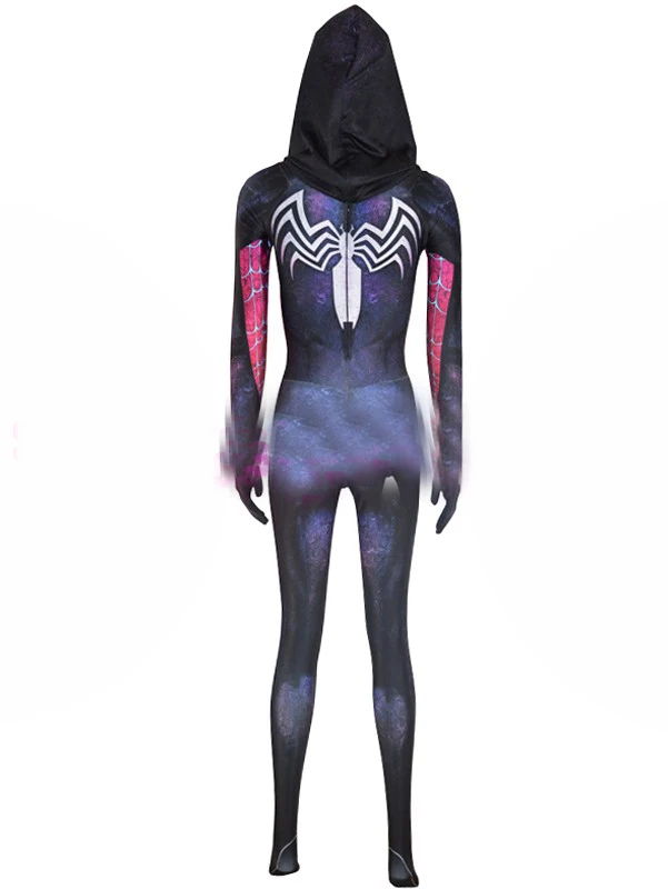 Gwenom Cosplay Costume Woman Venom Symbiote Spider Gwen Stacy Spiderman Superhero Costume 3D Printed Fullbody (3)