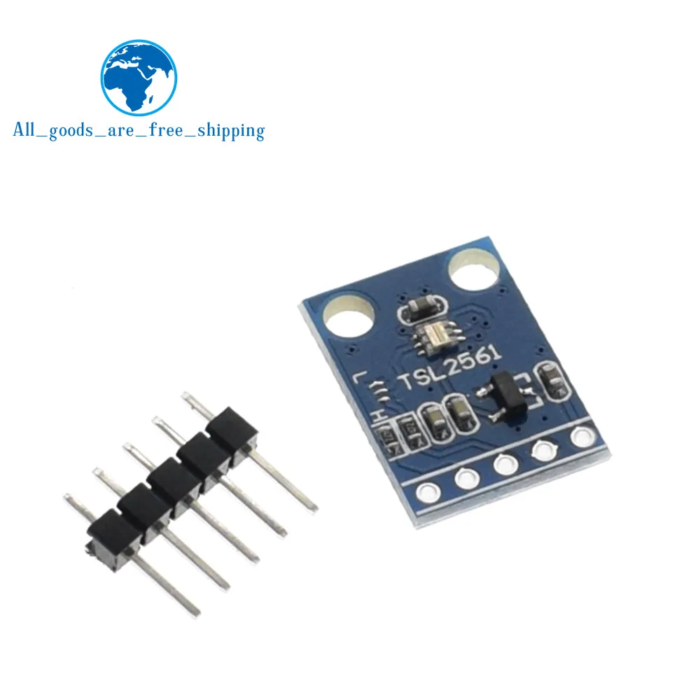 

TZT 1pcs GY-2561 TSL2561 Luminosity Sensor Breakout infrared Light Sensor module integrating sensor AL