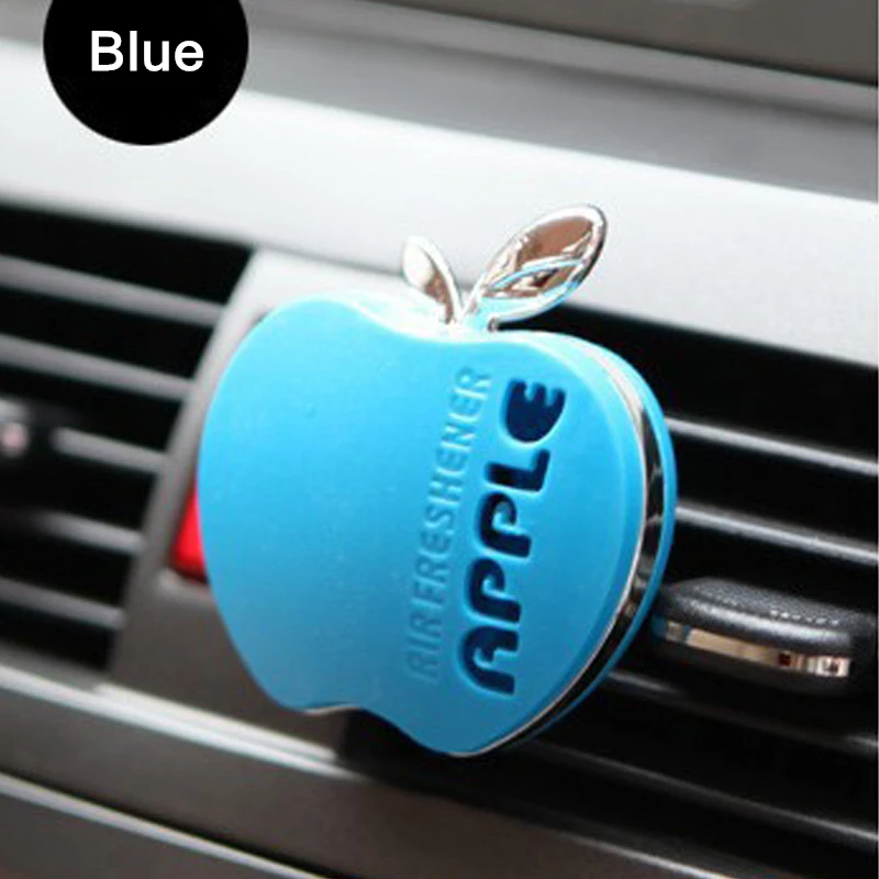 

1Pcs 2019 Auto Car Air Freshener Outlet Perfume Scent Interior Apple Shape Aromatherapy Fashion Car Air Freshener Car Styling