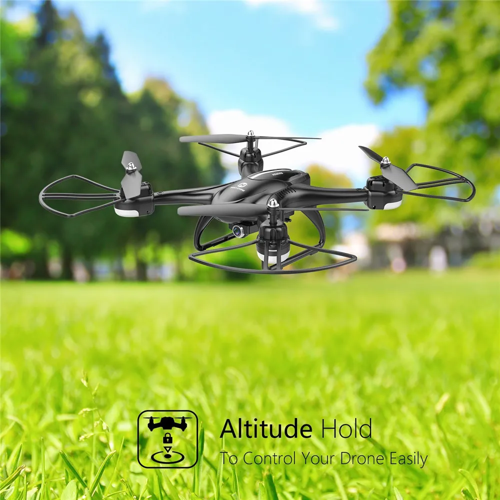 Holy Stone HS200D FPV RC Drone With 720P Camera 120° FOV Live Video WiFi RC Helicopter 3D Flips Headless Mode Quadcopter