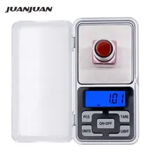 10 шт. 500 г 0,1 г Мини Электронные цифровые весы карманные грамм ювелирные изделия с розничной коробкой Скидка 40