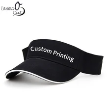 Lanmaocat индивидуальные пустой Топ бейсбольная кепка для мужчин и женщин Пользовательские печати шляпы от солнца логотип фото Пользовательские печати Кепки
