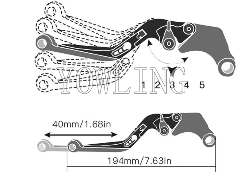 Для YAMAHA TMAX 500 TMAX500 T-MAX 500 2001 2002 2003 2004 2005 2006 2007 CNC Ручка Рычаги стояночного тормоза рычаг сцепления