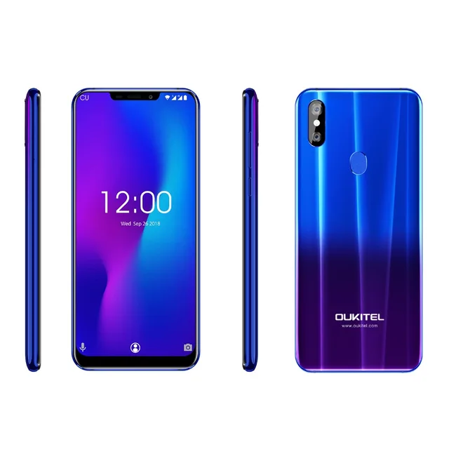 Oukitel U23 6 18 Notch Display Mobile Phone 6gb 64gb Wireless Charge Android8 1 Mtk6763t Helio P23 Octa Core Face Id Smartphone Cellphones Aliexpress