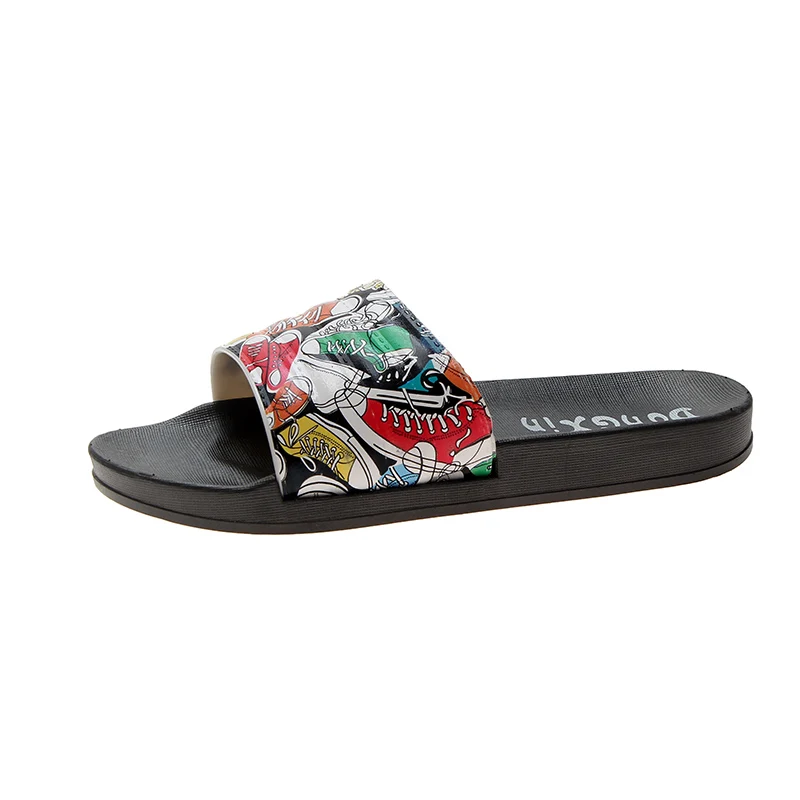

Plastic Slippers Male Summer Korean Version Of The Home Bathroom Slippers Men's Tide Home Indoor Word Drag Slip Thick Bottom