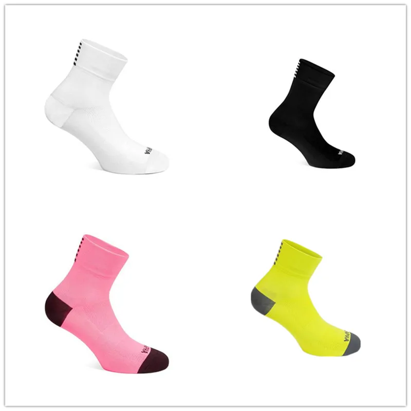 Носки для велоспорта дышащие спортивные короткие футбольные носки для бега кемпинга походов баскетбольные Носки
