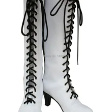 Черный Дворецкий Ангел пепел Landers обувь для косплея ботинки на заказ