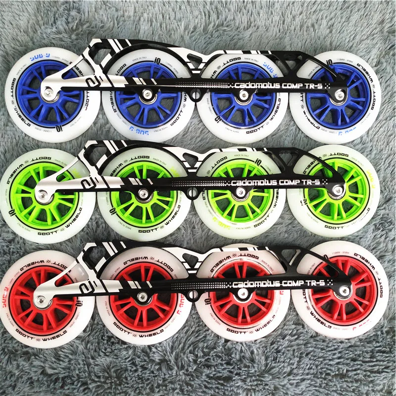 inline roller Frames roller skating frame skate chassis with wheels and