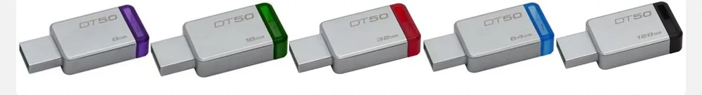 Kingston флеш-накопитель USB 3,0 16 Гб оперативной памяти, 32 Гб встроенной памяти, 64 ГБ 128 ГБ USB 3,1 умственную флэш-накопитель Trans 110 МБ/с. читать 8 Гб карта памяти