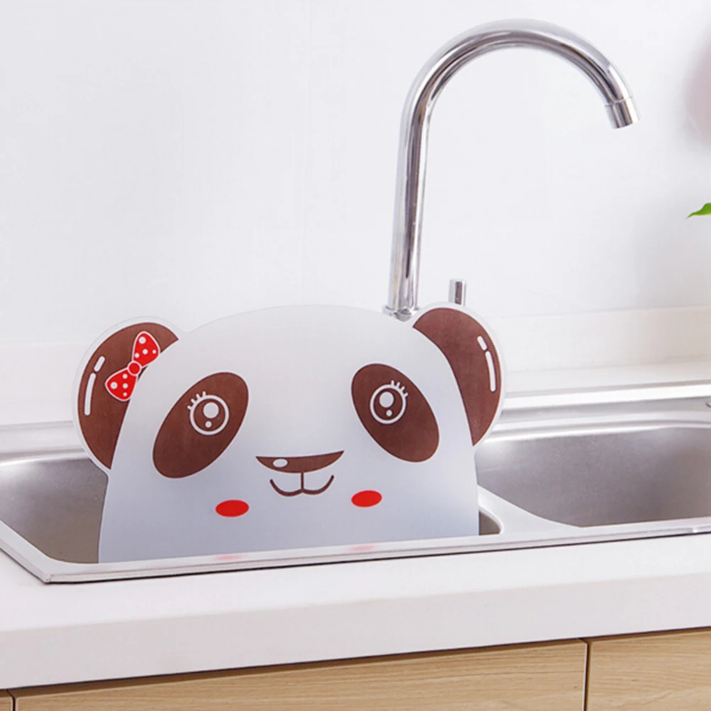 New Kitchen Organizer Shelf Wall Shelf Sucker Splash Water Baffle Pool Board Kitchen Rack Bathroom Accessories Sink Shelf