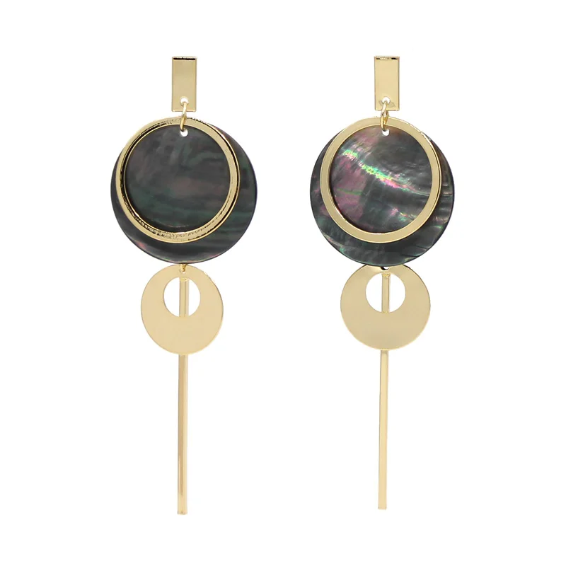 

VONNOR Drop Earrings for Women Alloy Earrings Hanging Imitation Shell Pendant Earrings Fashion Jewelry