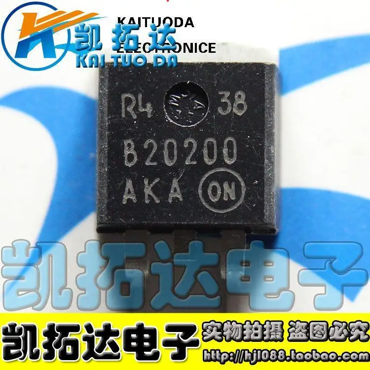 Schottky diodes SMD B20200 B20200AKA TO263 KTDDZdiode polarity