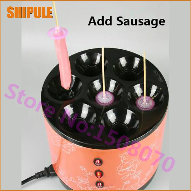 2018 New products Korean egg sausage fryer machine automatic egg hot dog waffle machine price