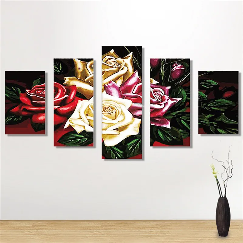 

DIY 5D Modern Diamond Painting Diamond Square Diamond Landscape Cross Stitch Set Crystal Rhinestone Craft Mirror Sticker