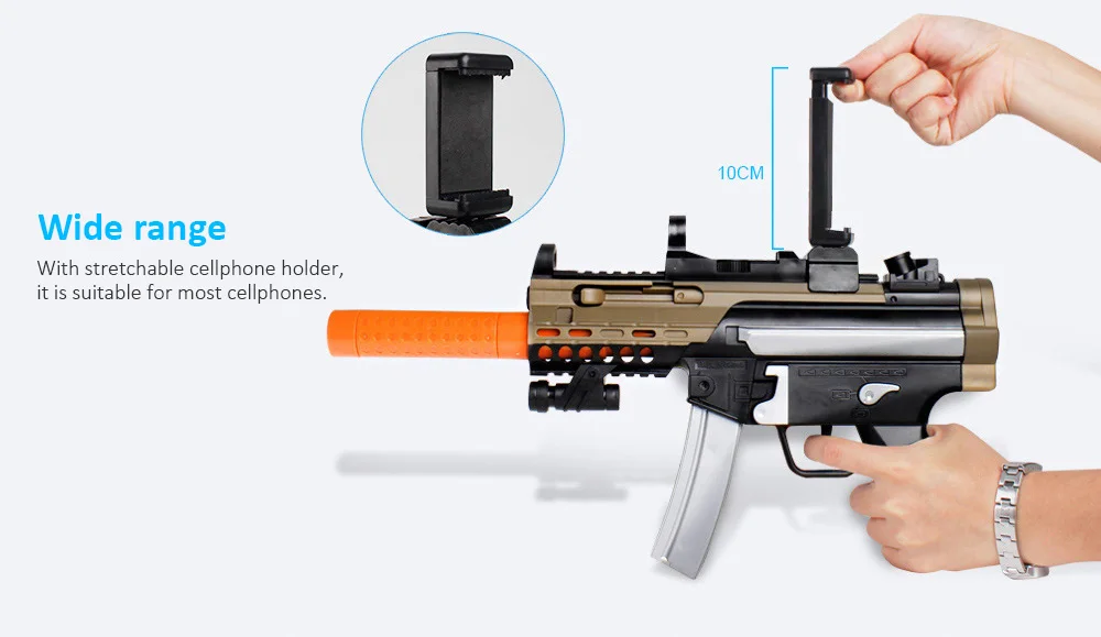 AR Intelligent Phone Game Gun Gamepad Educational Toy 3D Experience