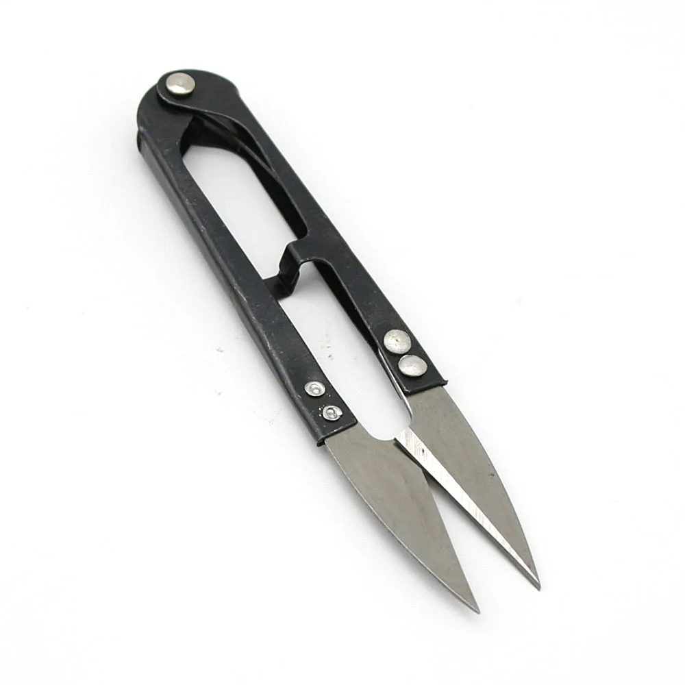 

1PCS Handheld Cutter Scissors Sewing Embroidery paper cutter Thread Snips Fishing Craft Tools Random Color