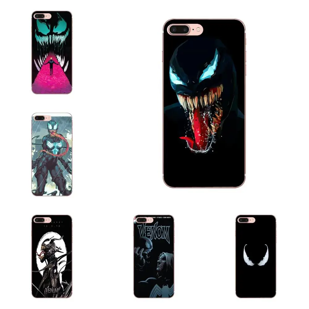 Восхитительная цветная задняя панель Venom для Huawei P7 P8 P9 P10 P20 P30 Lite Mini Plus Pro 2017 2018